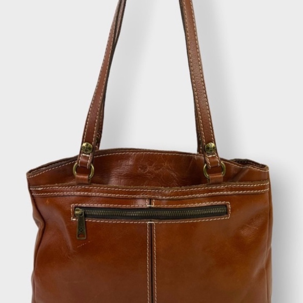 Patricia Nash Heritage Poppy Tote in Tan - Picture 7 of 7
